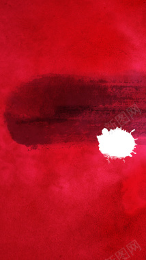 个性油漆红色背景PSD分层H5背景素材背景