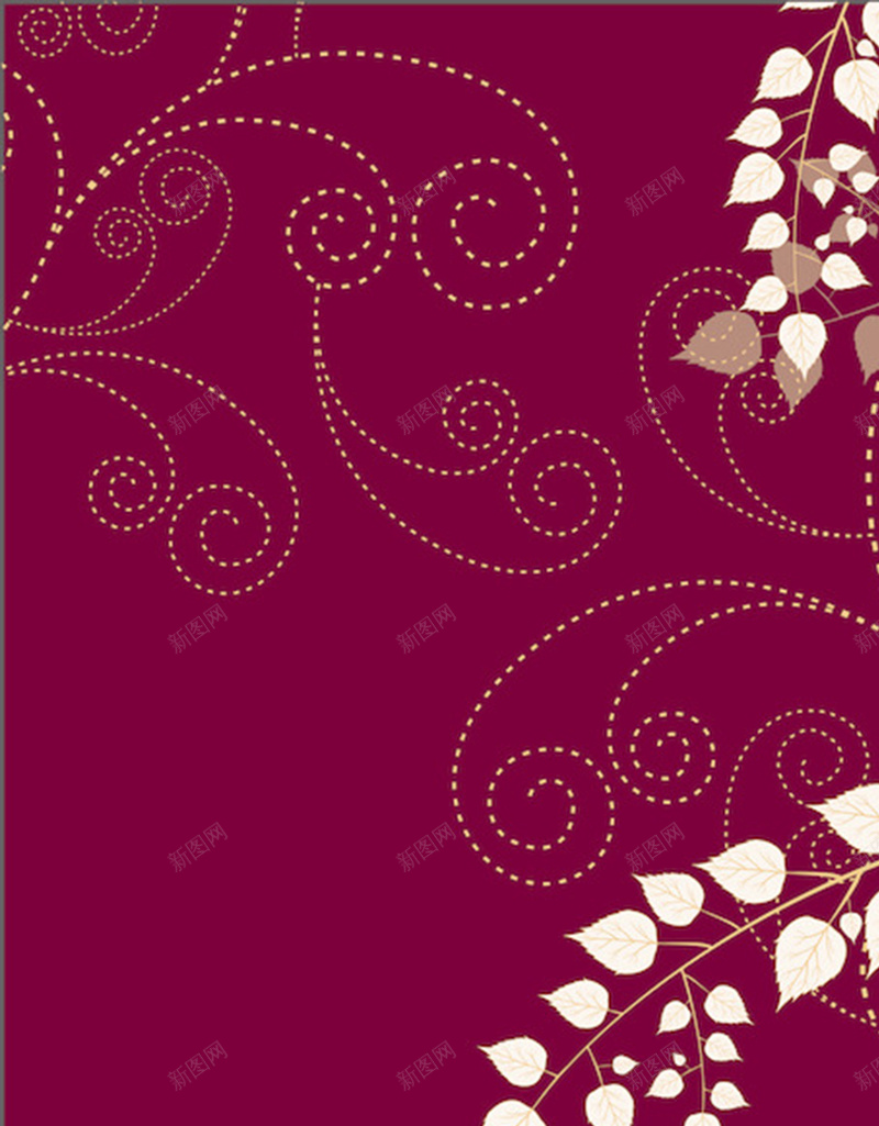 紫色树叶图案感恩节背景图jpg设计背景_88icon https://88icon.com 紫色 树叶 轮廓 感恩节 节日 文字 质感 纹理