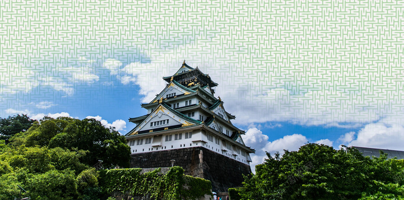 日本旅游H5素材背景jpg设计背景_88icon https://88icon.com H5素材 PSD背景 城市 富士山 建筑 旅游 日本 树叶 绿色纹理背景 美丽的富士山