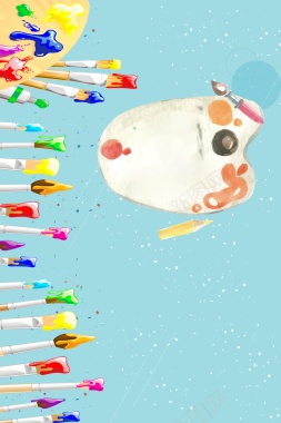 美术培训班教育培训背景