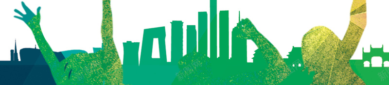 春季招聘主题活动绿色城市树叶广告背景psd设计背景_88icon https://88icon.com 城市 年轻 活力 绿景 招聘 活动 聚会 春天背景 春季广告