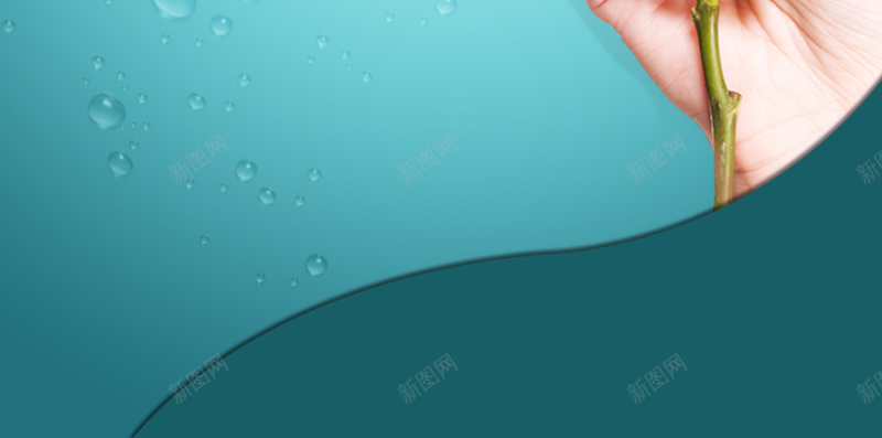 蓝色渐变玫瑰水感护肤背景psd设计背景_88icon https://88icon.com 水感 渐变 玫瑰 蓝色 手 水珠 护肤 曲线 质感 H5 h5 文艺 小清新 简约