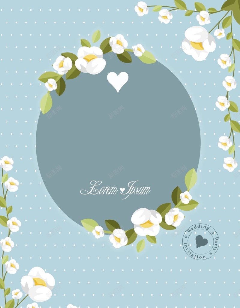 简约浪漫结婚婚庆邀请函psd设计背景_88icon https://88icon.com 小清新 浪漫 淡雅 简约 结婚 婚庆 婚礼 邀请函 花 花朵 花环