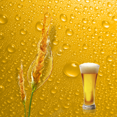 啤酒饮料促销海报背景背景