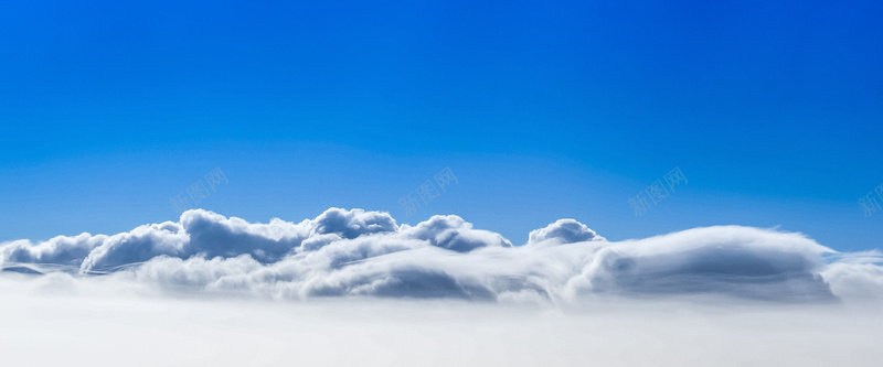 蓝色天空背景素材下载背景