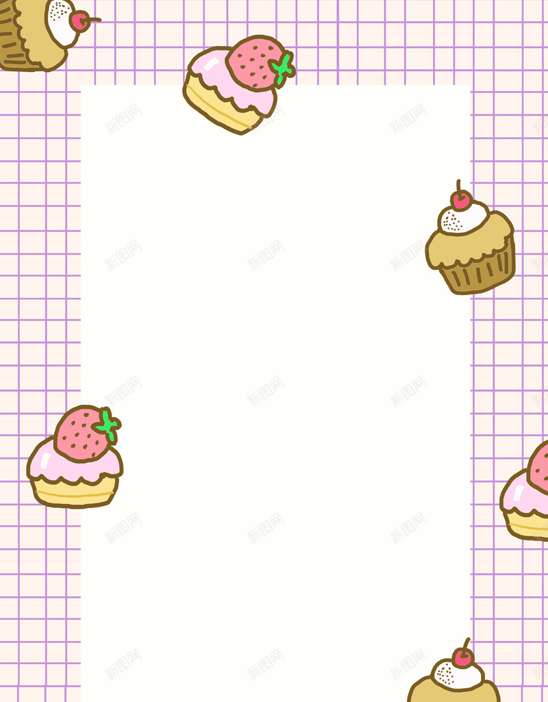 夏日可爱手绘水果背景psd设计背景_88icon https://88icon.com 可爱 夏日 手绘 格子 水果 蛋糕 粉色 小清新背景 清新水果 清爽夏日 海报