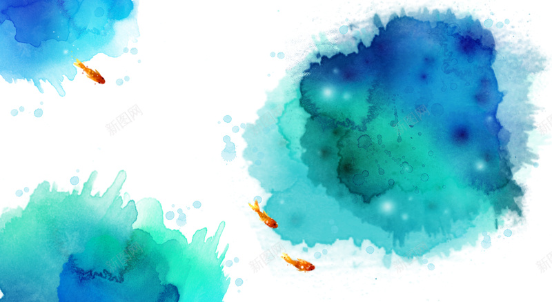 手绘水彩泼墨背景psd设计背景_88icon https://88icon.com 小清新 手绘 水彩 泼墨 背景 卡通 童趣