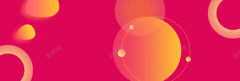 秋冬女装上新扁平几何红色bannerjpg设计背景_88icon https://88icon.com 淘宝女装 秋冬上新 促销 团购 红色 扁平 几何 圆形 暖色 天猫 时尚 打折 京东 电商