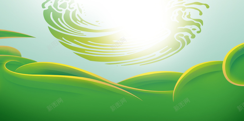 绿色简约粽叶端午节H5背景psd设计背景_88icon https://88icon.com 绿色背景 背景素材 五月五 简约 粽叶 端午节 H5 绿色粽叶