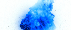 爆炸梦幻烟雾背景图片蓝色背景高清图片