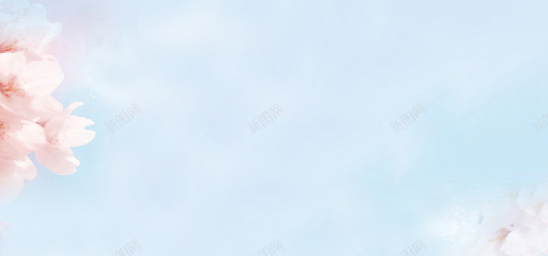 蓝色梦幻花朵背景jpg设计背景_88icon https://88icon.com 海报banner 梦幻花朵背景 梨花 花朵 蓝色 浪漫 梦幻