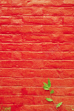 红色水彩质感墙面纹理海报设计背景背景