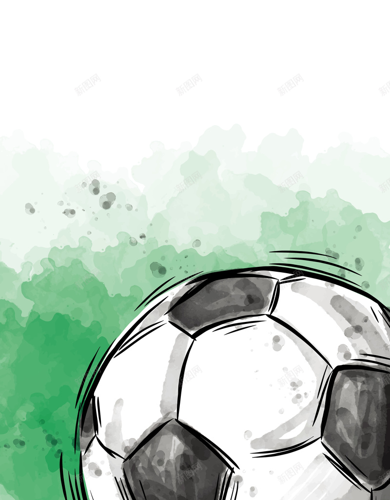 彩色水彩手绘足球海报背景素材eps设计背景_88icon https://88icon.com 彩色 水彩 手绘 足球 海报 背景 素材 球赛 运动 世界杯