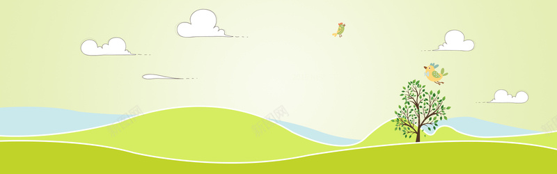 312植树节卡通植树渐变黄色bannerpsd设计背景_88icon https://88icon.com 312植树节 卡通 云朵 渐变 树木 绿芽 手绘 文艺 小清新 简约 童趣 素材 广告 设计 背景