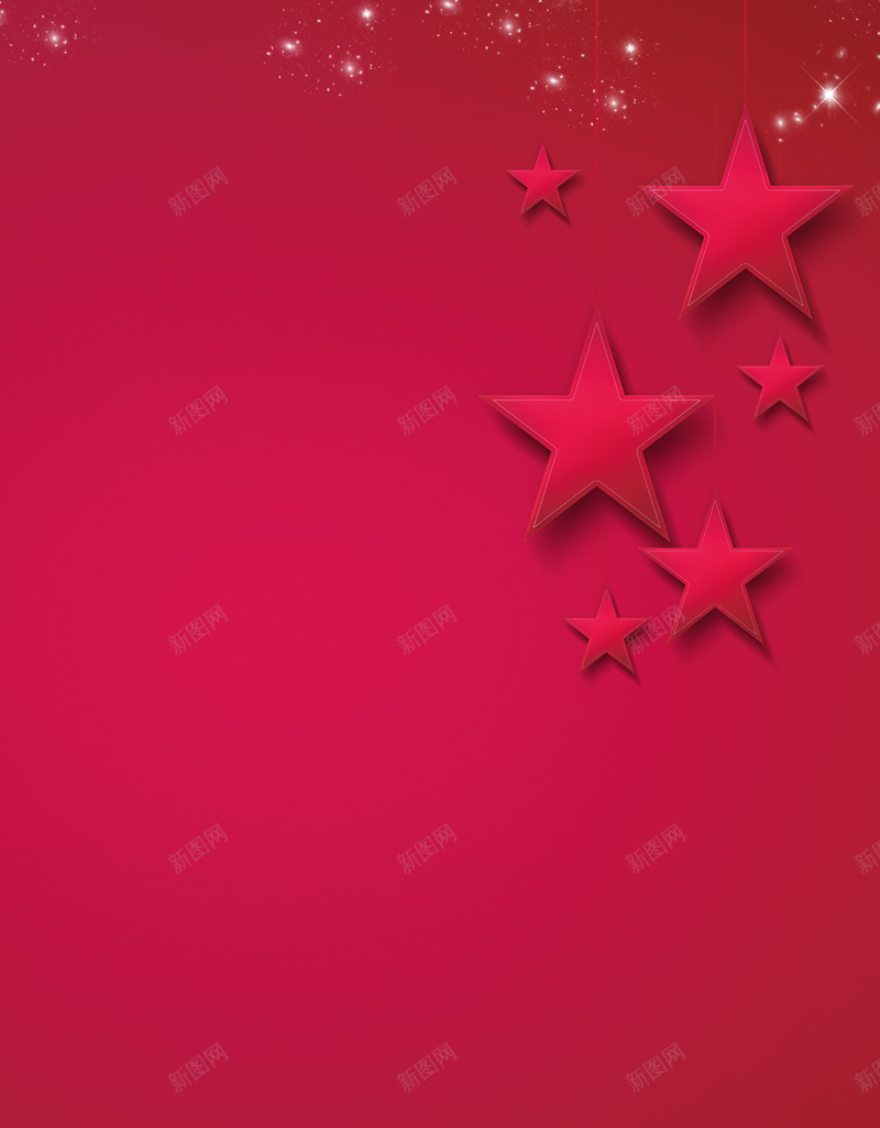 红色背景上的五角星H5素材背景psd设计背景_88icon https://88icon.com 红色背景 五角星 图形 排列 渐变 H5素材 PSD背景 光线