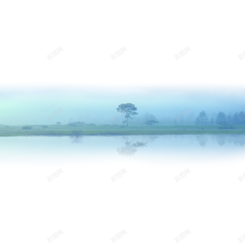 蓝色宁静水墨背景psd设计背景_88icon https://88icon.com 蓝色 宁静 水墨 山水 自然 中国风