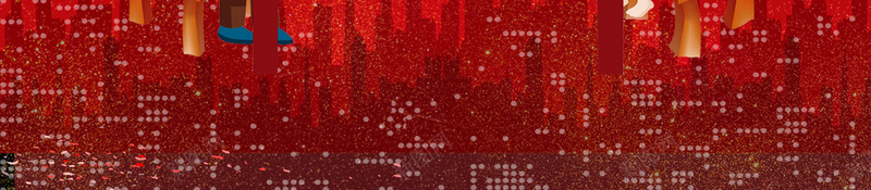 新年团圆饭卡通红色背景psd设计背景_88icon https://88icon.com 2018 2018狗年 喜迎新春 新年 新年快乐 新春大吉 春节 狗年 狗年吉祥 金狗 除夕