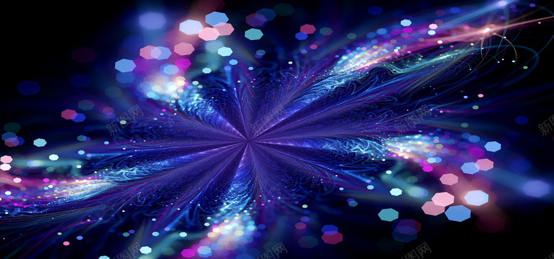 蓝花背景jpg设计背景_88icon https://88icon.com 海报banner 黑色底纹 光线 蓝色