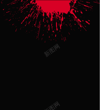 红色污渍斑点斯帕什艺术背景背景