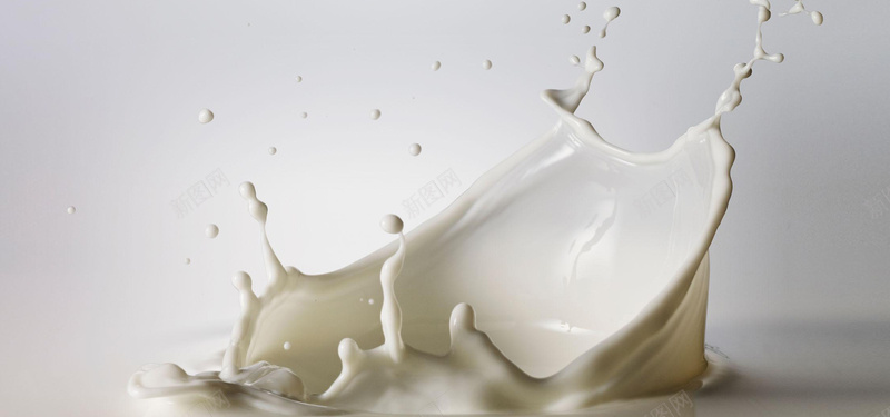 牛奶喷溅jpg设计背景_88icon https://88icon.com 白色 牛奶 喷溅 质感 海报banner