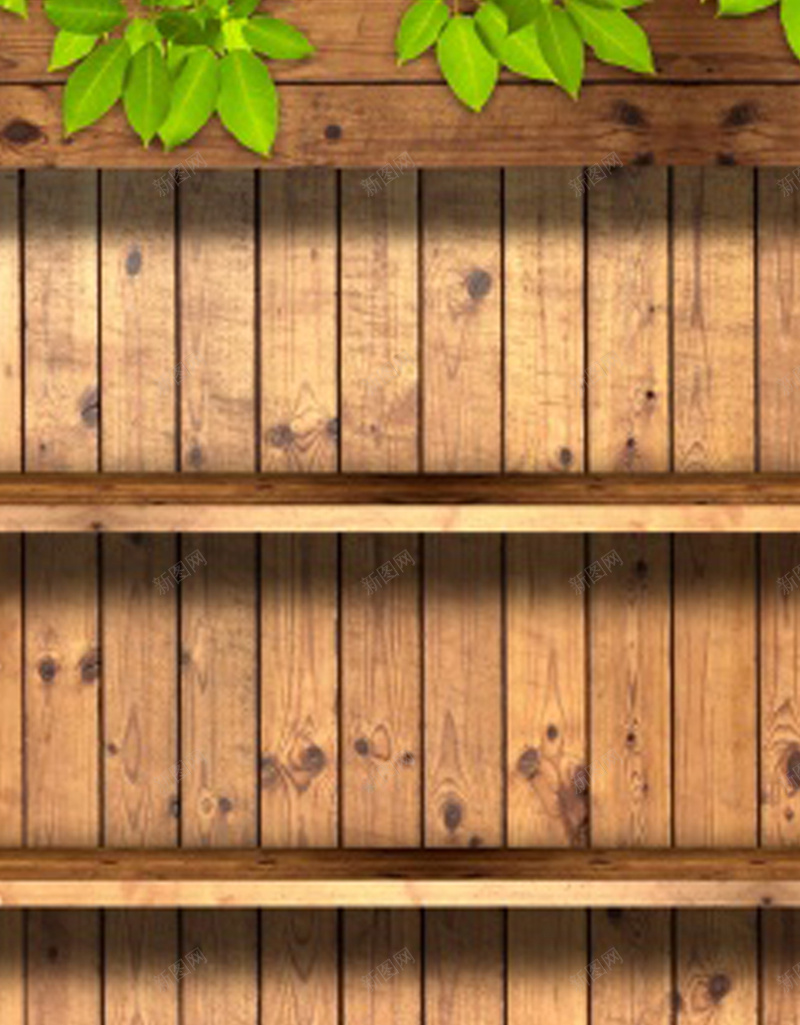 木纹木板绿叶唯H5背景jpg设计背景_88icon https://88icon.com 木板 木板背景 木纹 绿叶 文艺 H5背景 简约 小清新