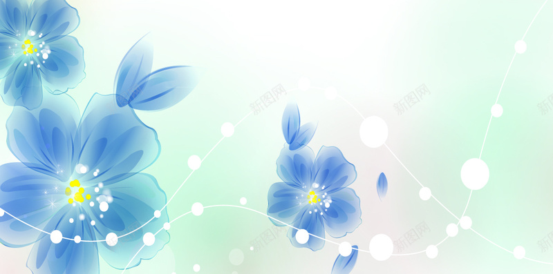 蓝色花朵水彩H5背景jpg设计背景_88icon https://88icon.com 小清新 水彩 温馨 花朵 蓝色 H5 h5 文艺 简约