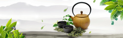 茶文化墙茶叶背景模板下载高清图片