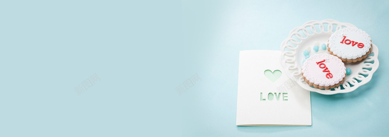 夏季清凉甜品背景psd设计背景_88icon https://88icon.com 夏季 清凉 甜品 蓝色 饼干 甜品网页海报 微信公众号 背景 开心