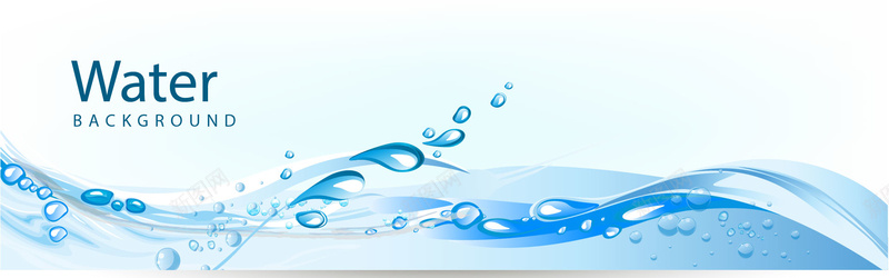流动水淘宝背景图jpg设计背景_88icon https://88icon.com 海报banner 水珠蓝色流动的水