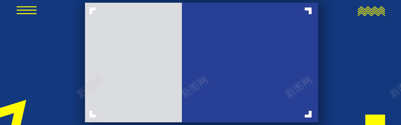 蓝黄简约扁平淘宝几何banner背景jpg设计背景_88icon https://88icon.com 三角形 几何 方形 清新 矩形 文艺 白色 电商 淘宝 促销 折扣 减价 上新 简约 扁平 蓝色