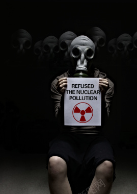 救灾核电与安全公益广告海报背景素材背景