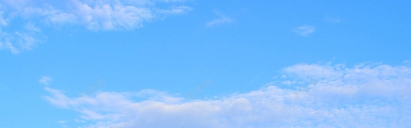 蓝色简约天空背景jpg设计背景_88icon https://88icon.com 蓝色 天空 云朵 云层 白云 海报banner 摄影 风景