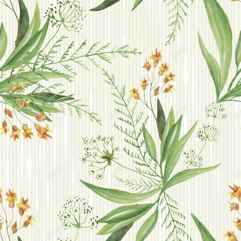 时尚手绘花卉清新春天海报背景矢量素材jpg设计背景_88icon https://88icon.com 时尚 手绘 花卉 清新 春天 小清新 绿色 树叶 底纹 纹理 背景 矢量 素材