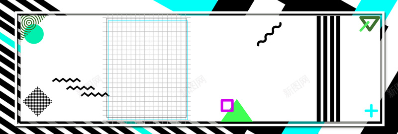 孟菲斯简约电商尚新bannerpsd设计背景_88icon https://88icon.com anner 孟菲斯 尚新 电商 简约 banner 扁平 图像 促销