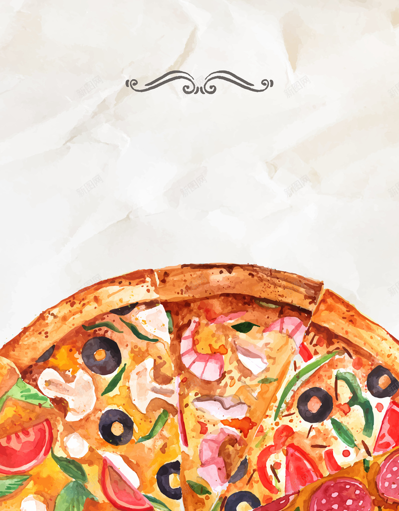卡通手绘水彩披萨西餐厅海报背景素材eps设计背景_88icon https://88icon.com 卡通 手绘 披萨 披萨店促销 水彩 海报 素材 背景 西餐 西餐厅 西餐厅展板