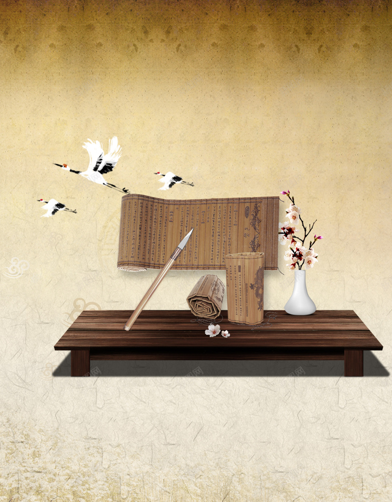 传统古书竹卷梅花古朴背景素材jpg设计背景_88icon https://88icon.com 80年代海报 中国传统水墨书法海报 中国风 仙鹤 传统泛黄旧背景 忧伤 梅花素材 竹卷背景设计 竹签卷书古代素材