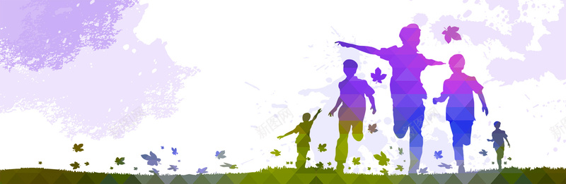 童趣男孩奔跑背景jpg设计背景_88icon https://88icon.com 奔跑 树叶 男孩 童趣 草地 海报banner 卡通 手绘