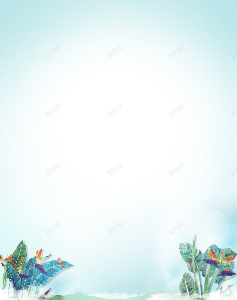 清新唯美手绘热带植物贺卡信纸背景素材jpg设计背景_88icon https://88icon.com 热带植物 贺卡背景 信纸背景 贺卡 浪漫梦幻 绿色 文艺 小清新