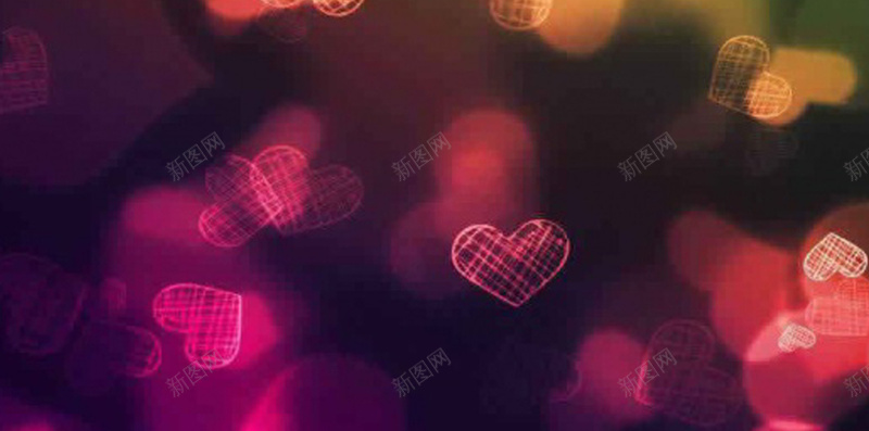 爱心浪漫唯美H5背景jpg设计背景_88icon https://88icon.com 个性 偏平 创意 多彩 撞色 H5背景 浪漫背景 爱心 扁平 渐变 几何