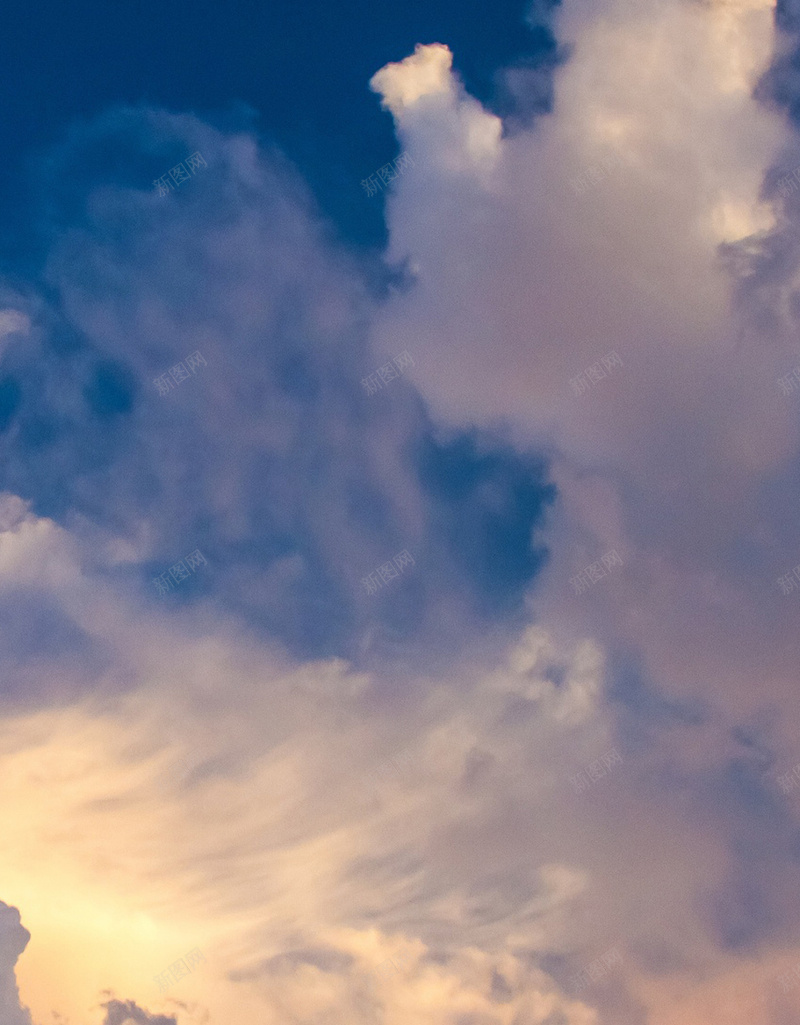 高清手机屏保H5背景jpg设计背景_88icon https://88icon.com 天空 云朵 白色 夕阳 蓝色 H5 h5 摄影 风景
