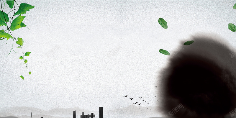 浅灰色纹理背景素材psd设计背景_88icon https://88icon.com 浅灰色 纹理 中国风 同学会 水墨 墨迹 树叶 笔墨画 质感 回忆 青春 画册 背景素材