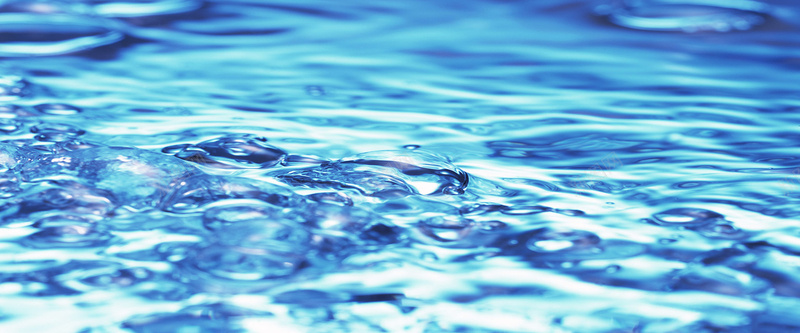 蓝色波光粼粼水面背景背景