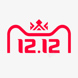 双数2019双12LOGO数字高清图片