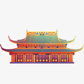 中秋国庆中国风建筑夫子庙中式png免抠素材_88icon https://88icon.com 中秋 国庆 中国 国风 建筑 夫子庙 中式