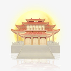 中国风氛围主题宫殿小食光素材