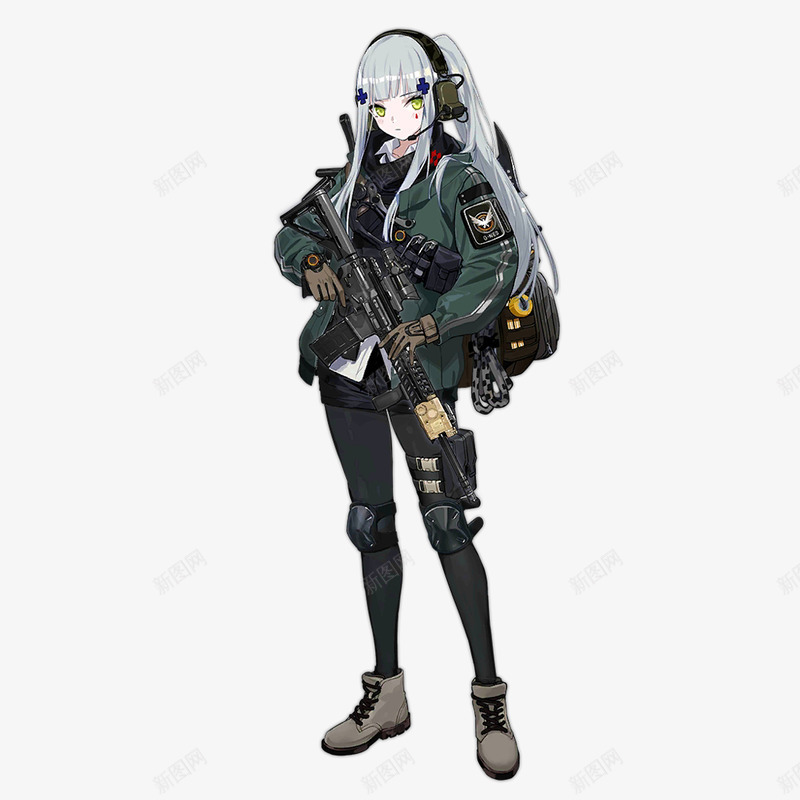 picHK416Agent机甲类png免抠素材_88icon https://88icon.com 甲类