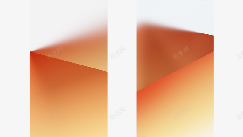 blur CGI glass gradient matte opaque smooth soft金色png免抠素材_88icon https://88icon.com 金色