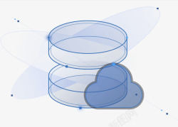 云原生数据库TDSQLC企业级分布式数据库企业级云原生数据库  腾讯云图标素材
