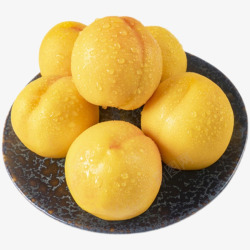 珍鲜集现货现发 现货黄油桃新鲜桃子现摘黄金油桃孕妇水果 黄金油桃2斤水果 生鲜素材