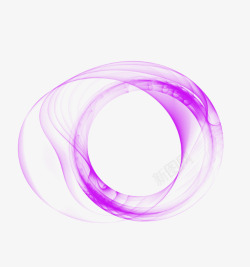 紫色光圈光素材